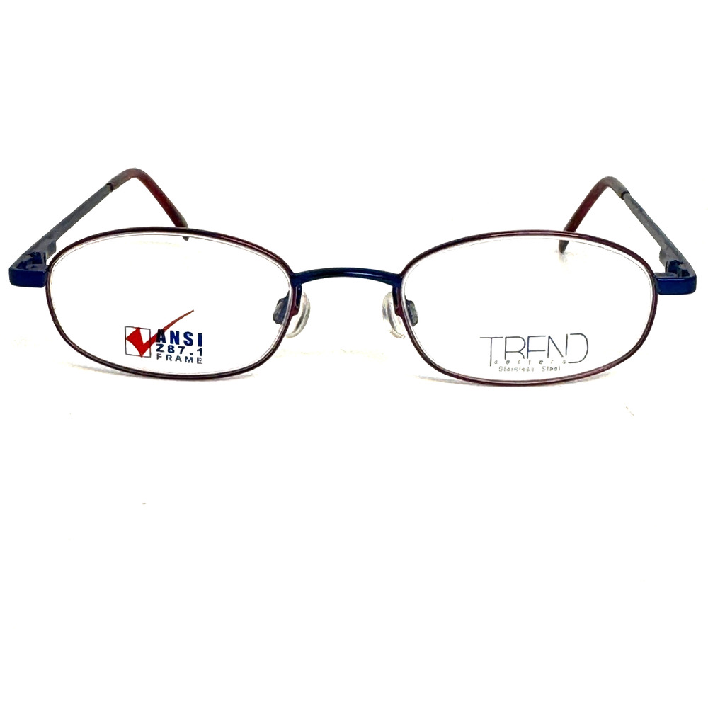 Tredn Setters Stainless Steel Ansi Z87.1 Frame Multicolor Blue Red Full Rim H174